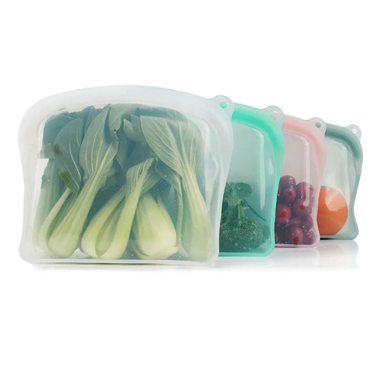 Durable Zip lock Reusable Zipper seal bag  33.81oz